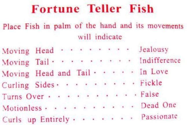 Fortune Teller Miracle Fish_Instr